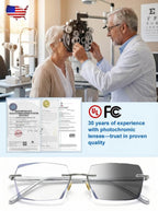 Auto-Transition Smart Glasses - No Eye Exam Required with Full Refund Guarantee