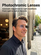 Auto-Transition Smart Glasses - No Eye Exam Required with Full Refund Guarantee