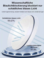 Auto-Zoom Photochromic Reading Glasses - Blue Light Protection Smart Eyewear for Presbyopia