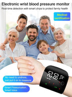 Automatic Wrist Blood Pressure Monitor - Accurate & Reliable Health Tracking Device