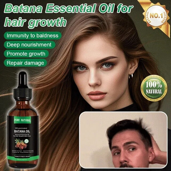 Batana Hair Growth Oil - Nourishing Hair Strengthening & Smooth Shine Formula