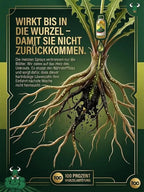 BioRoot Premium Weed Killer - 5-Year Protection Eco-Friendly Root Control Formula