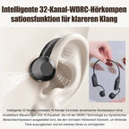 Bone Conduction Bluetooth Headphones - Open-Ear Wireless Audio & Hearing Assistance Device