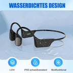 Bone Conduction Bluetooth Headphones - Open-Ear Wireless Audio & Hearing Assistance Device