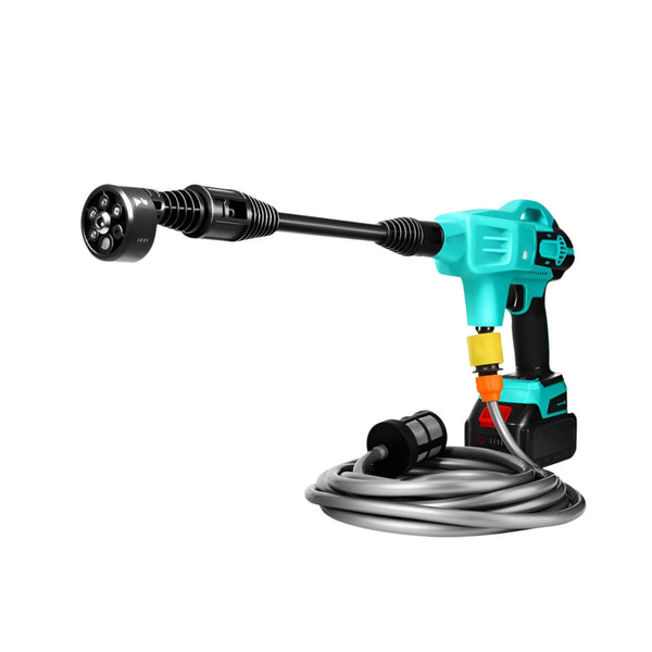 Brushless Cordless High-Pressure Car Washer - Portable Rechargeable Lithium Battery Cleaning System