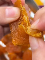 California Giant Dried Apricots - Egg-Sized Natural Fiber-Rich Healthy Snack