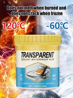 Clear Waterproof Sealant Coating - DIY Leak-Proof Protective Brush-On Sealant