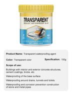 Clear Waterproof Sealant Coating - DIY Leak-Proof Protective Brush-On Sealant