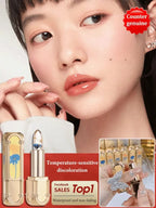 Color-Changing Lipstick - Paraben-Free Formula for Sensitive Skin Care