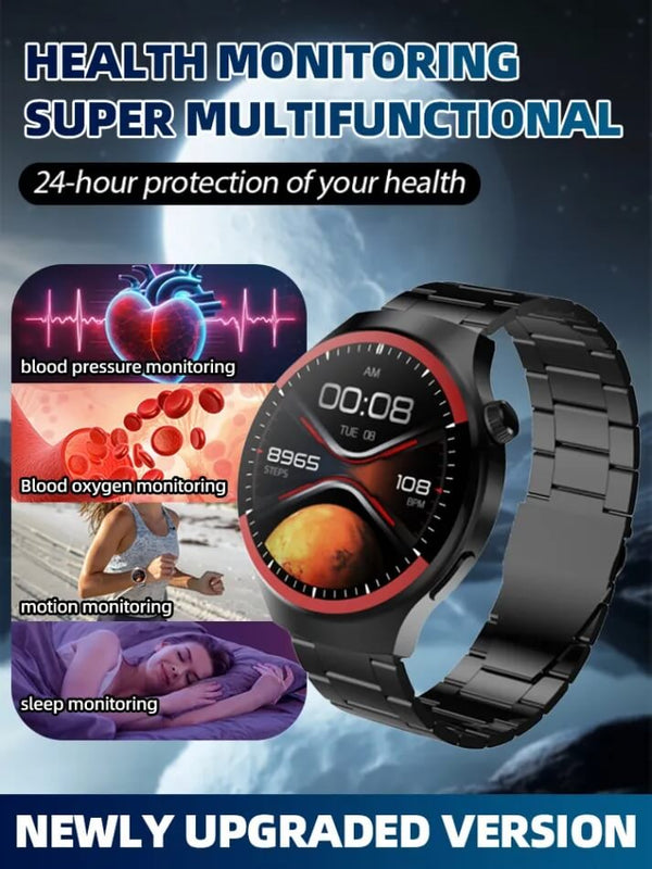 Continuous Glucose Monitor - Needle-Free 24/7 Blood Sugar Tracking System