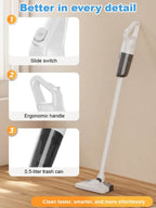 Cordless 5-in-1 Vacuum Cleaner - All-in-One Powerful Cleaning Device
