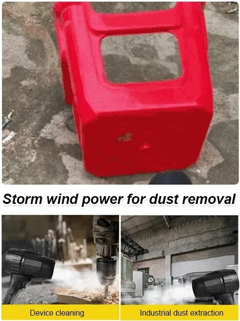 Cordless Turbo Blower - High-Power Industrial Air Blower
