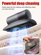 Cordless UV Dust Mite Vacuum Cleaner - Deep Cleaning & Sterilization Device