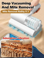 Cordless UV Dust Mite Vacuum Cleaner - Deep Cleaning & Sterilizing Household Device