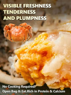 Crispy Baby Crabs Snack - Edible Shell High-Protein Fried Seafood Treat