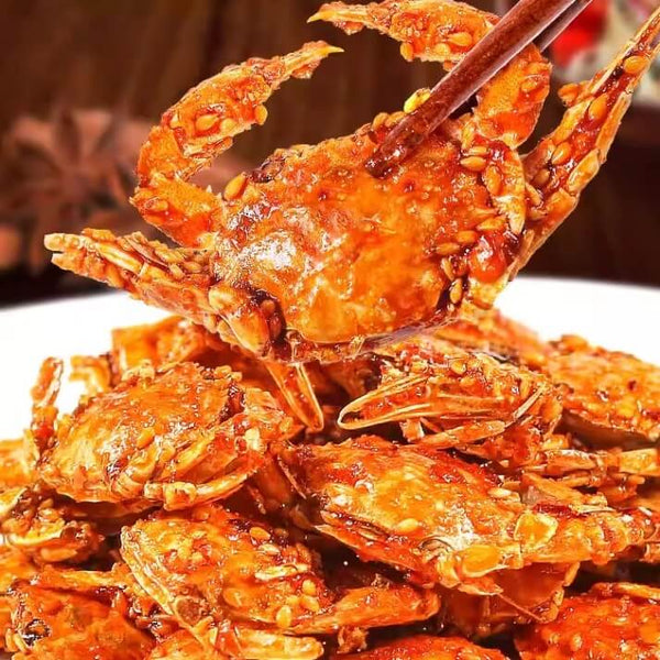 Crispy Baby Crabs Snack - Fully Edible High-Protein Crunchy Seafood Treat
