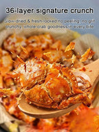 Crispy Baby Crabs Snack - Fully Edible High-Protein Crunchy Seafood Treat