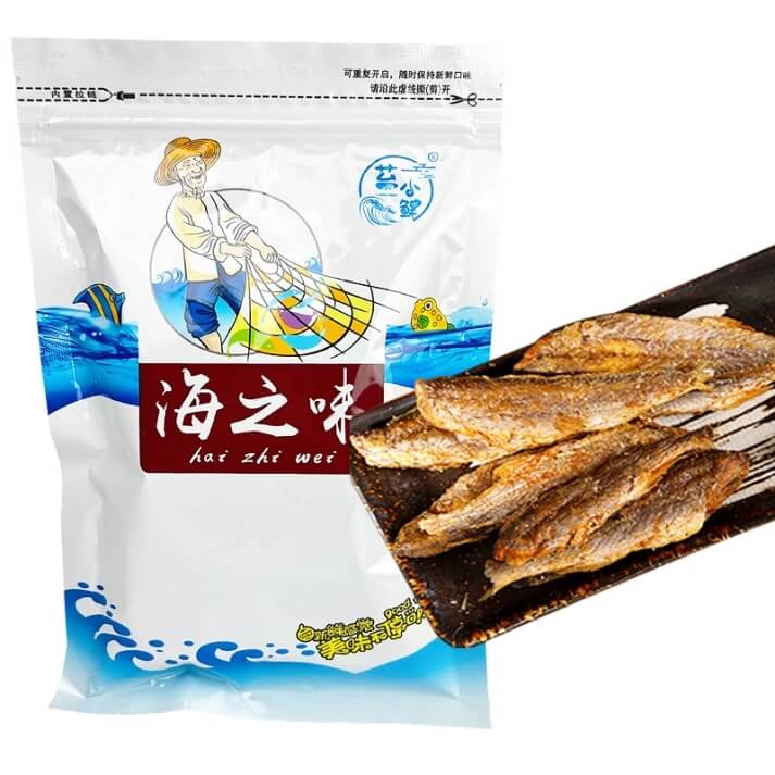 Crispy Fish Snack - Low-Fat High-Protein Non-Fried Seafood Treat