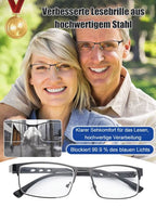 Crystal Autofocus Photochromic Reading Glasses - Anti-Blue Light Smart Vision Eyewear