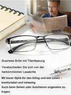 Crystal Autofocus Photochromic Reading Glasses - Anti-Blue Light Smart Vision Eyewear