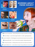 DIY Silicone Denture Kit - Quick-Fit Medical-Grade Teeth Replacement Set
