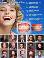DIY Silicone Denture Kit - Quick-Fit Medical-Grade Teeth Replacement Set
