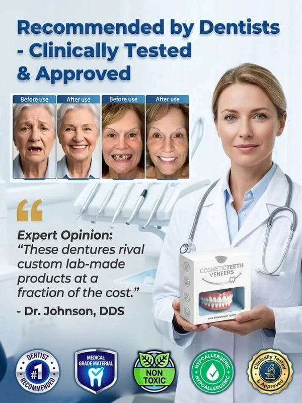 Dentist-Recommended All-Purpose Dentures - Comfortable Day & Night Wear