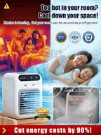 Desktop Air Cooler Fan - Portable Cooling Fan with Humidifier & Mist Function