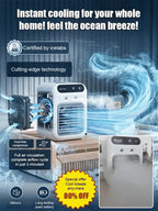 Desktop Air Cooler Fan - Portable Cooling Fan with Humidifier & Mist Function