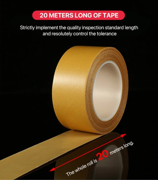 Double-Sided Carpet Tape - Strong Adhesive Anti-Slip Floor Fixing Tape