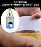 Double-Sided Carpet Tape - Strong Adhesive Anti-Slip Floor Fixing Tape