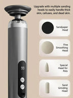 Electric Foot File - Instantly Removes Calluses & Dead Skin