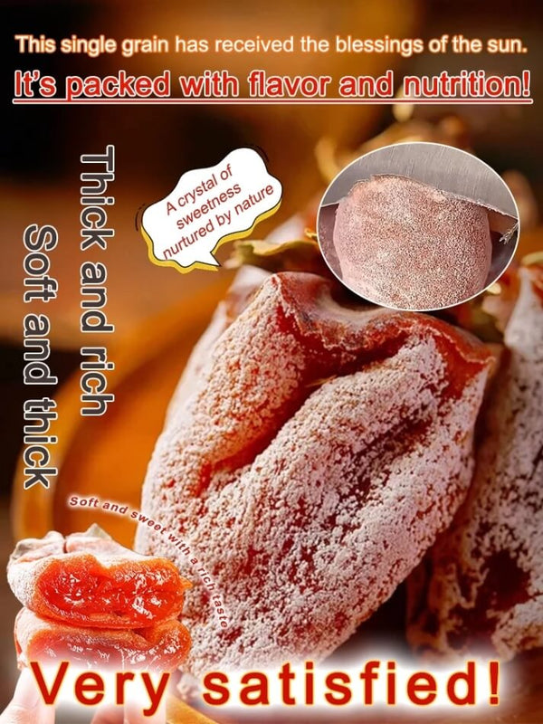 Farmhouse Frosted Dried Persimmon - Seasonal Limited Sweet Dried Fruit Snack