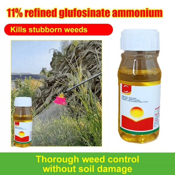Fast-Acting Weed Killer - Agricultural & Environment Approved Herbicide (Replant in 2 Days)