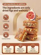 Fig & Walnut Cake - Nutritious Fiber-Rich Healthy Snack for Daily Wellness Support