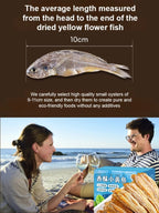 【Final Hour!】Ready-To-Eat Savory & Crispy Dried Small Yellow Croaker Non-Fried, Low-Calorie