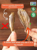 【Final Hour!】Ready-To-Eat Savory & Crispy Dried Small Yellow Croaker Non-Fried, Low-Calorie