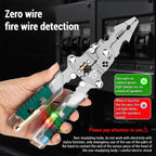 Folding Electrical Tool Set - Multi-Function Tester, Screwdriver & Wire Stripper Kit