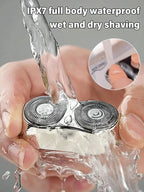 German Imported Electric Shaver - Diamond Blade Precision Beard Trimmer with Long-Lasting Sharpness