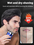 German Imported Electric Shaver - Diamond Blade Precision Beard Trimmer with Long-Lasting Sharpness