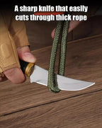 German Military-Grade Bone Cutter - Heavy-Duty Meat Cutting Knife Tool
