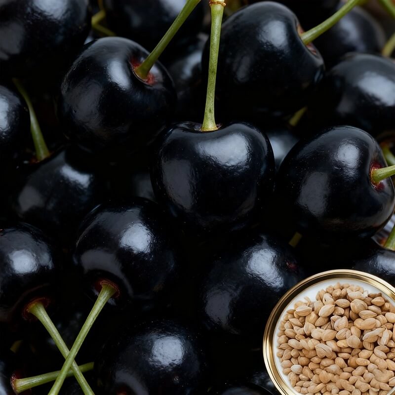 Giant Chilean Ruby Cherry Seeds - High Germination Multi-Variety Home Orchard Mix