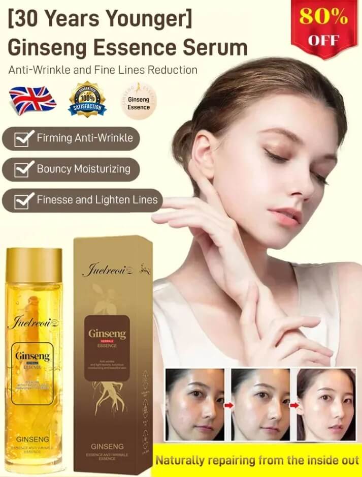 Ginseng Extract Liquid - Anti-Aging Skin Revitalizing Serum