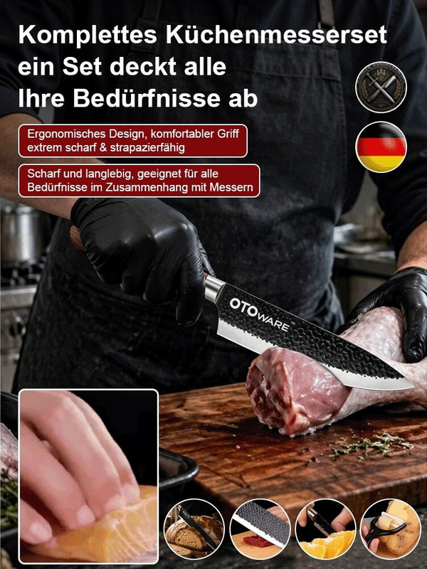 Hand-Forged Solingen Knives - Ultra-Durable Bone-Cutting Blades with Long-Lasting Sharpness