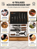 Hand-Forged Solingen Knives - Ultra-Durable Bone-Cutting Blades with Long-Lasting Sharpness