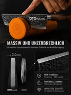 Hand-Forged Solingen Knives - Ultra-Durable Bone-Cutting Blades with Long-Lasting Sharpness