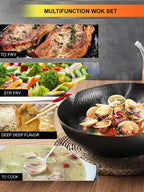 【Hand-Made Hammered Pot】Unlock Culinary Mastery With Japan's Legendary Rust-Free Iron Pan!