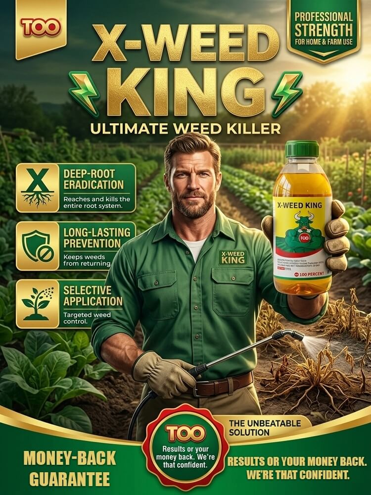 Herbicide & Root Rot Control Agent - Fast-Acting 99% Weed Control Plant Protection Formula