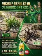 Herbicide & Root Rot Control Agent - Fast-Acting 99% Weed Control Plant Protection Formula