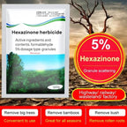 【Hexazinone Herbicide】Doesn't Harm Soil, No Tools Needed
